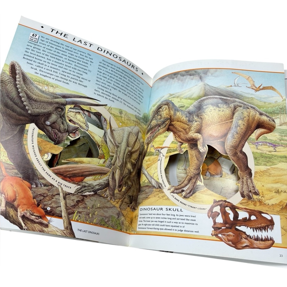 Journey Through the World of the Dinosaurs Book - Picture 7 of 12